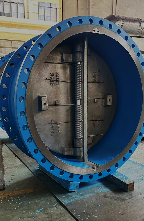 Flanged type Double Disc Swing Check Valve