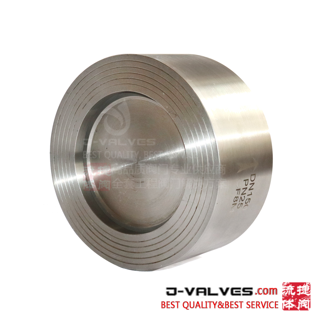 Stainless Steel CF8 PN25 Wafer Type Lift Check Valve