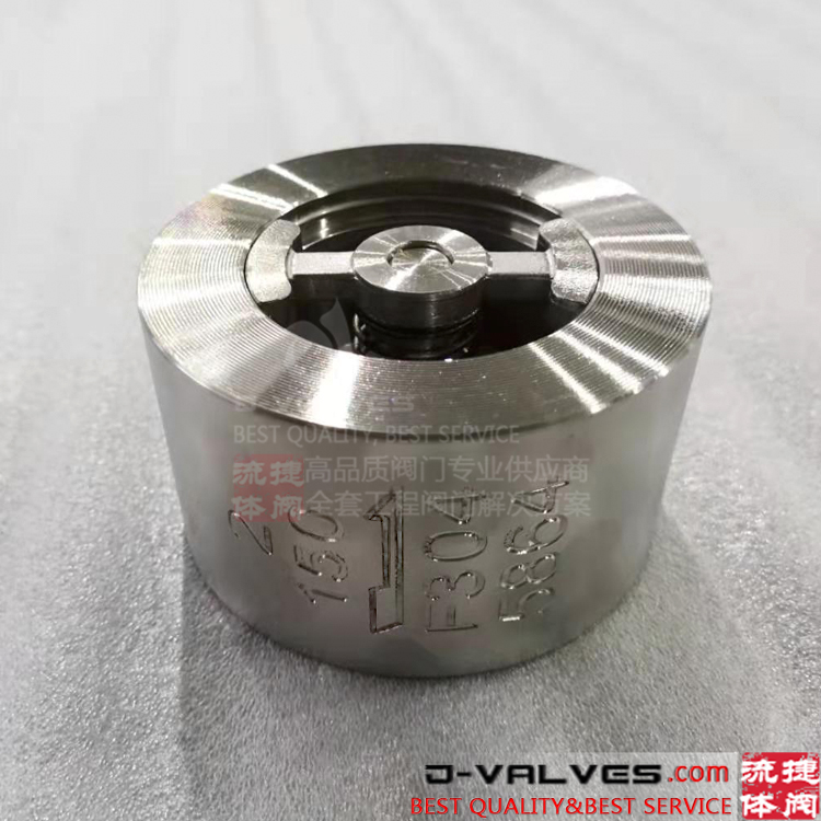 2inch 150lb Stainless steel F304 wafer Lift check valve