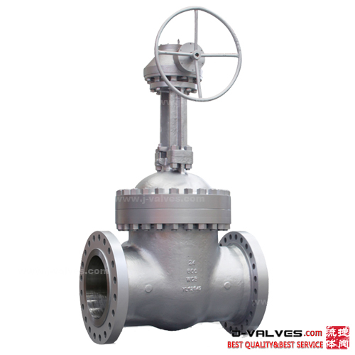 API 48inch 150lb stainless steel CF8M flange gate valve with Gear Operation