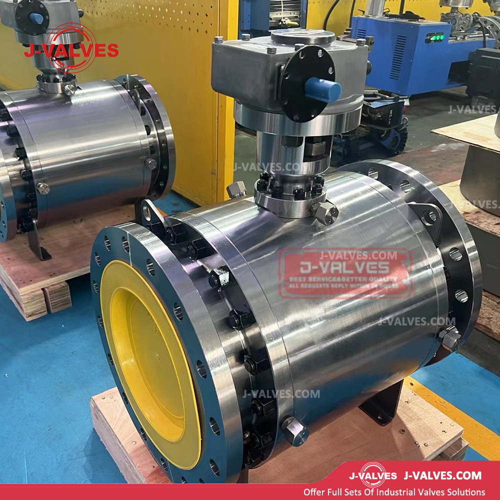 J-Valves CHINA API6d 2PC 6'' 300lb Carbon/Cast/Stainless Steel Flange End Industrial Ball Valve