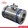 J-Valves China 600lb 12′′ Stainless Steel F316/F304 Trunnion Mounted 3PC Flange Ball Valve