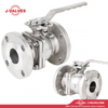 J-Valves China API/ISO/CE Wcb/304/316 150lb/300lb Floating/Fixed Type Full Bore Flanged Stainless Steel Ball Valves with ISO5211 High Mounting Pad with Lever Operated