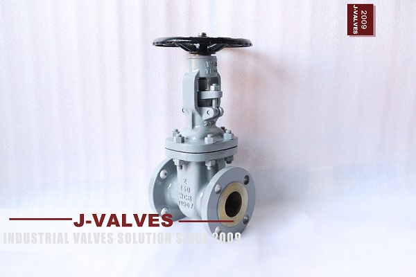 Manual flanged gate valve