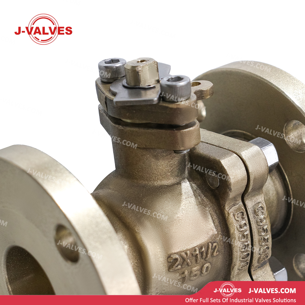 2x1 1/2" 150LB C95500 Floating Ball Valve