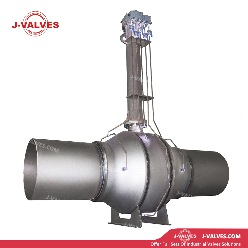 Carbon Steel Trunnion Mounted Fully Welded Ball Valve Extended Stem
