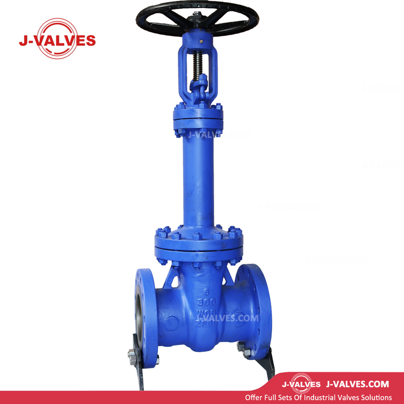 J-Valves China DIN 6′′ 300# Carbon Steel Bellows Seal Cryogenic Gate Valve