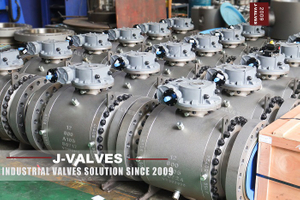 12 600LB A105 trunnion mounted ball valve.jpg