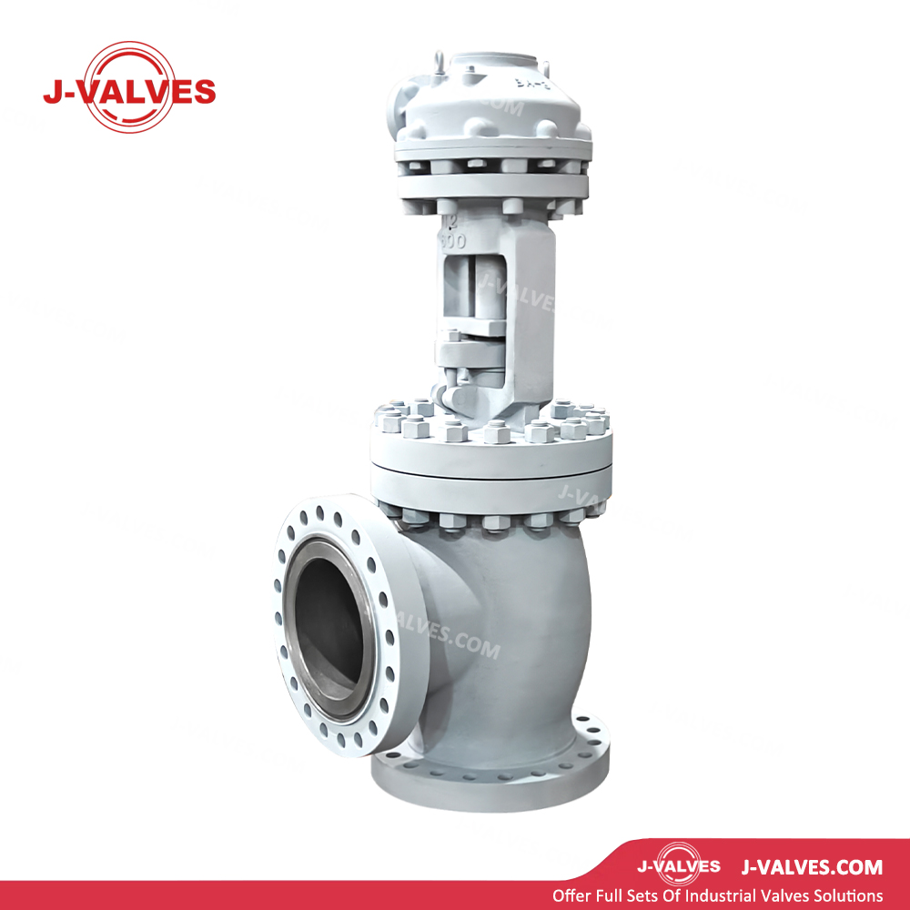 12"600LB LCC Low Temperature Right Angle Globe Valve
