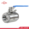 Quality Industrial Valve Product Made in China J-Valves 2'' 1000PSI Duplex Stainless Steel F51 Threaded End 2PC Ball Valve