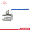 Quality Industrial Valve Product Made in China J-Valves 1-1/2'' 1000PSI Duplex Stainless Steel F51 Threaded End 3PC Ball Valve
