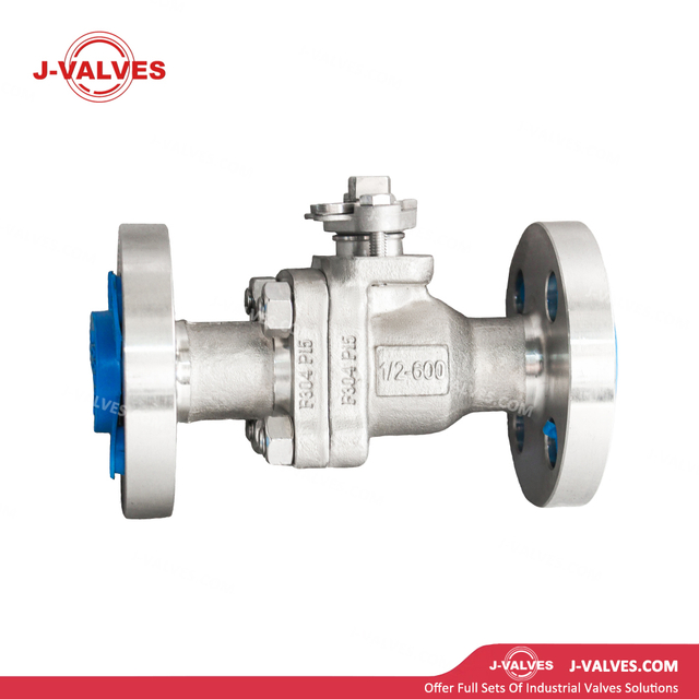 0.5"600LB Two Piece Flange Floating Ball Valve