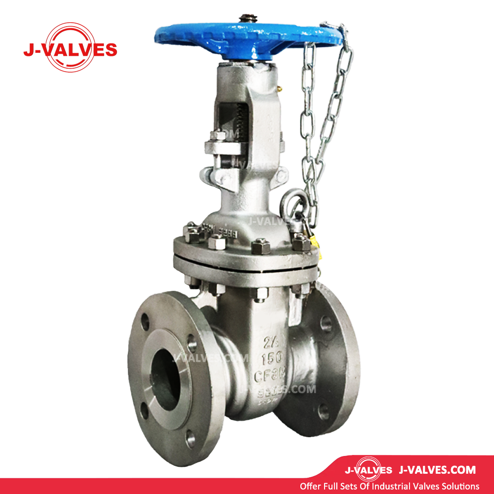 J-Valves China 150# Stainless Steel CF8/CF8m Flanged ANSI Class Gate Valve