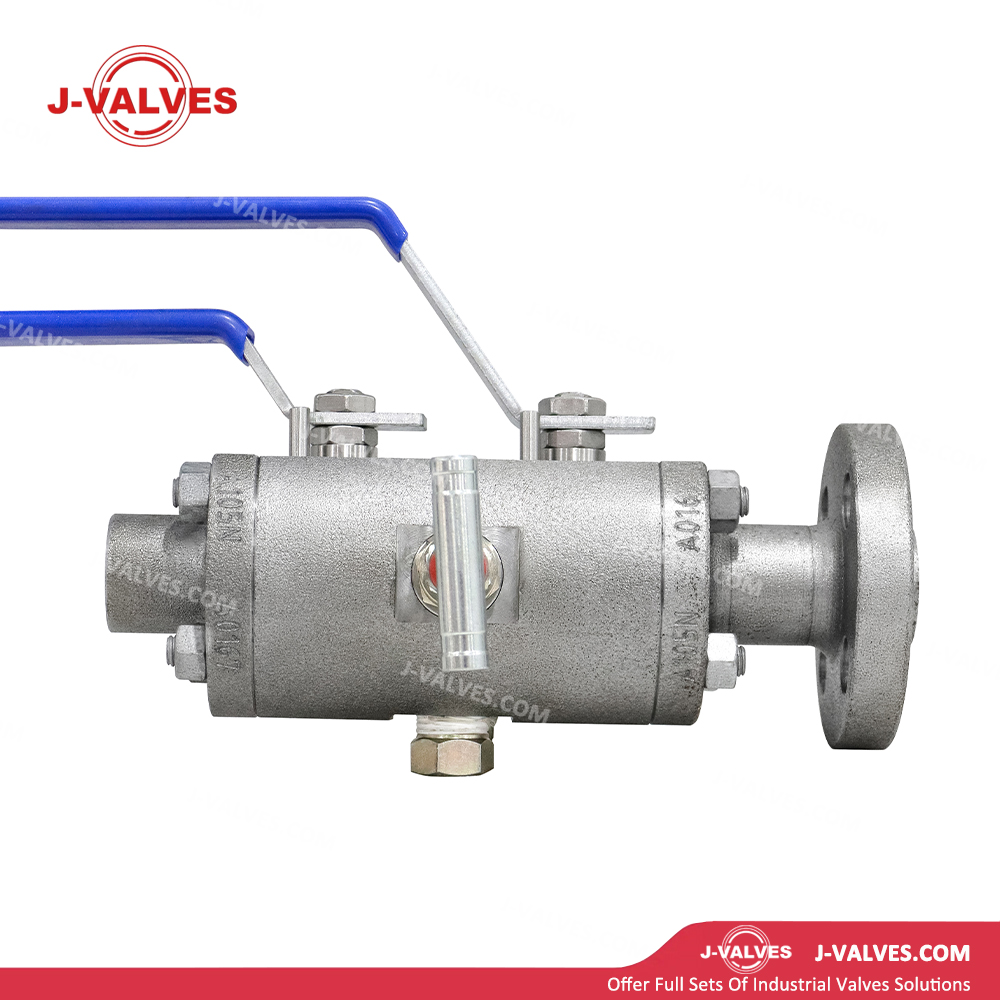 Quality Industrial Valve Product Made in China J-Valves 1/2′′ Flange&Thread Carbon Steel A105N DBB Ball Valve