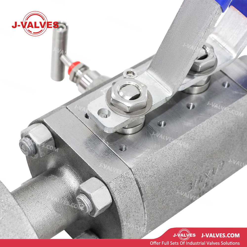 Quality Industrial Valve Product Made in China J-Valves 3/4′′*1/2′′ 900LB RTJ&Thread Carbon Steel DBB Ball Valve