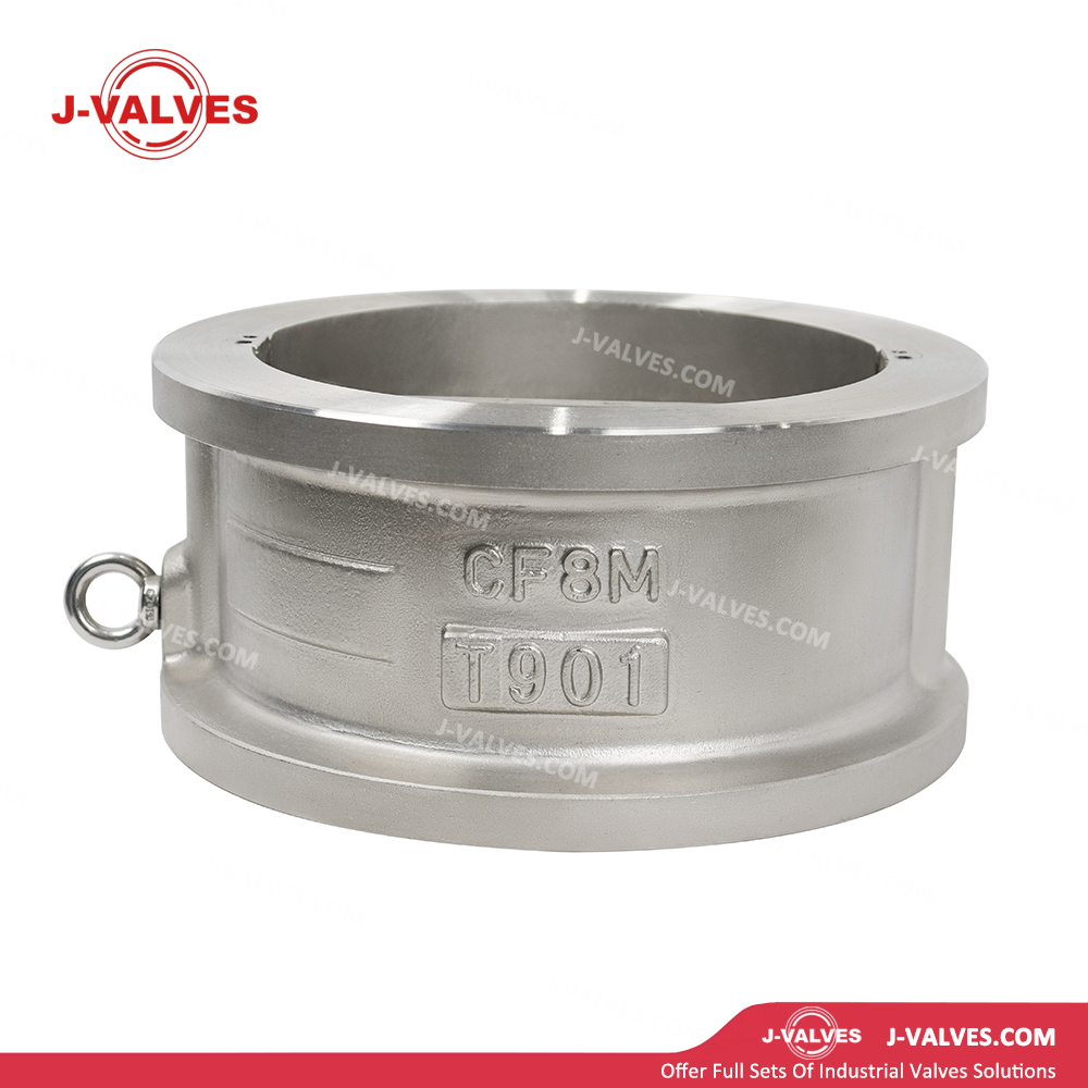 Quality Industrial Valve Product Made in China J-Valves Stainless Steel CF8m High Pressure Wafer Type Dual Double Plate Check Valve