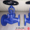 DIN Pn40 Pn16 F4 F5 Cast Steel Flanged Type RF Bellow Seal Globe Valve