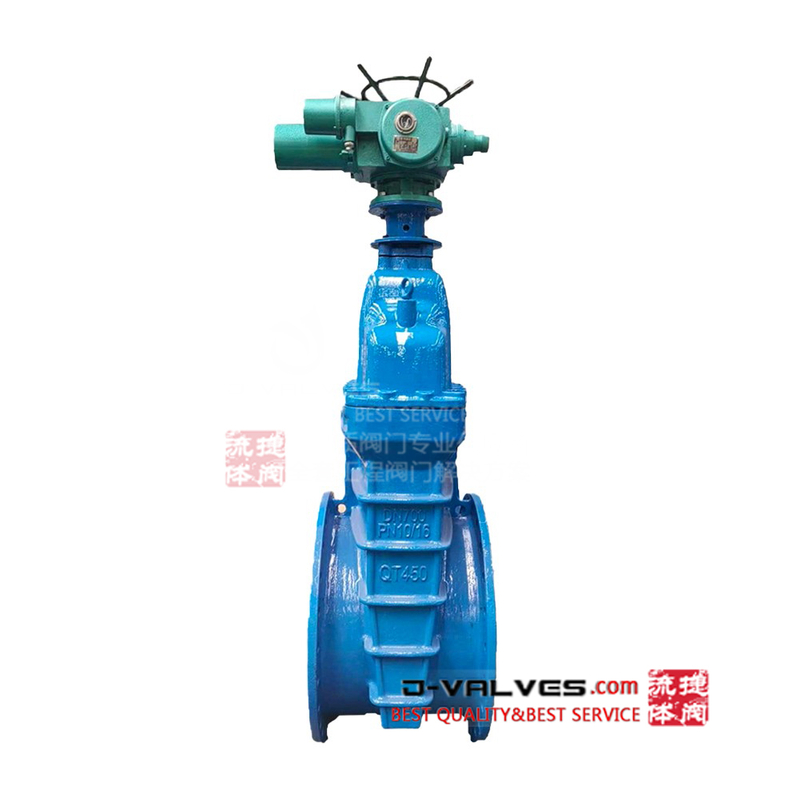 DN700 PN10 PN16 Cast iron QT450 Flange gate valve