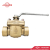 2" 150LB C95800 Top Entry Threaded Floating Ball Valve Full Port Low Resistance Design