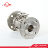 J-Valves Made in China Stainless Steel 304/316 3PC Flange End Direct Mounting Pad 1000wog Ball Valve