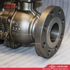 J-Valves Made in China ANSI Class Stainless Steel CF8/CF8m 2PC Flange End Manual Ball Valve