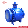 24"PN160 LF2 Three Piece Trunnion Mounted Ball Valve