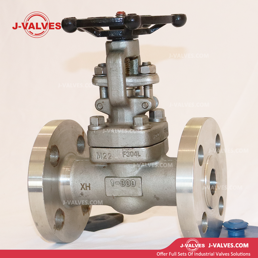 J-Valves China ANSI Class 150/300 Forged Steel Flange End Gate Valve
