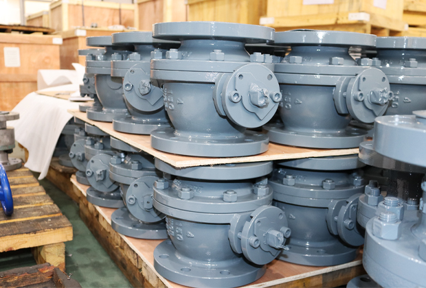 cast steel floating ball valves