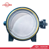 DN2800 PN10 WCB Three Eccentric Flange Butterfly Valve