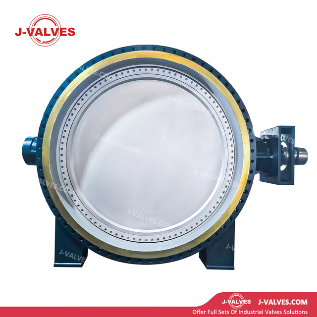 DN2800 PN10 WCB Three Eccentric Flange Butterfly Valve