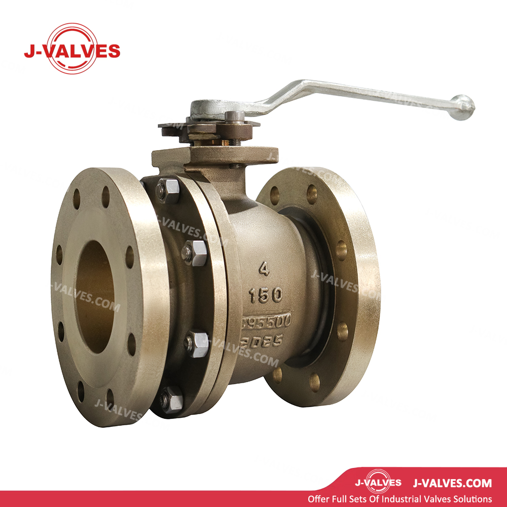 Quality Industrial Valve Product Made in China J-Valves Aluminum Nickel Bronze C95500 2PC 4′′ Flanged Floating Ball Valve