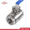 Quality Industrial Valve Product Made in China J-Valves 2'' 1000PSI Duplex Stainless Steel F51 Threaded End 2PC Ball Valve
