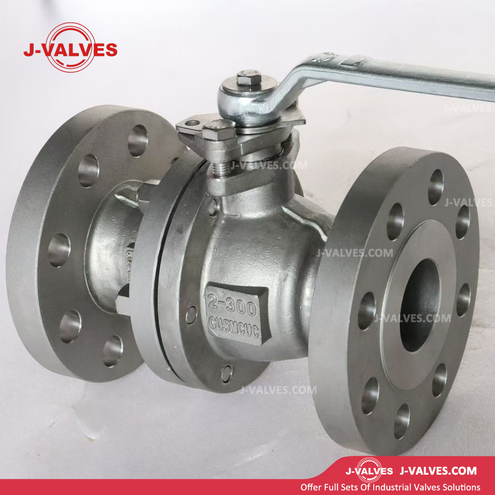 J-Valves Made in China Durable Inconel 825 Floating Flanged Manual Ball Valve for Industrial Use
