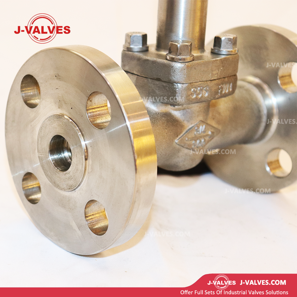 J-Valves China F304/A105n/F316 600lb RF Forged Steel Rising Stem Flanged Gate Valve