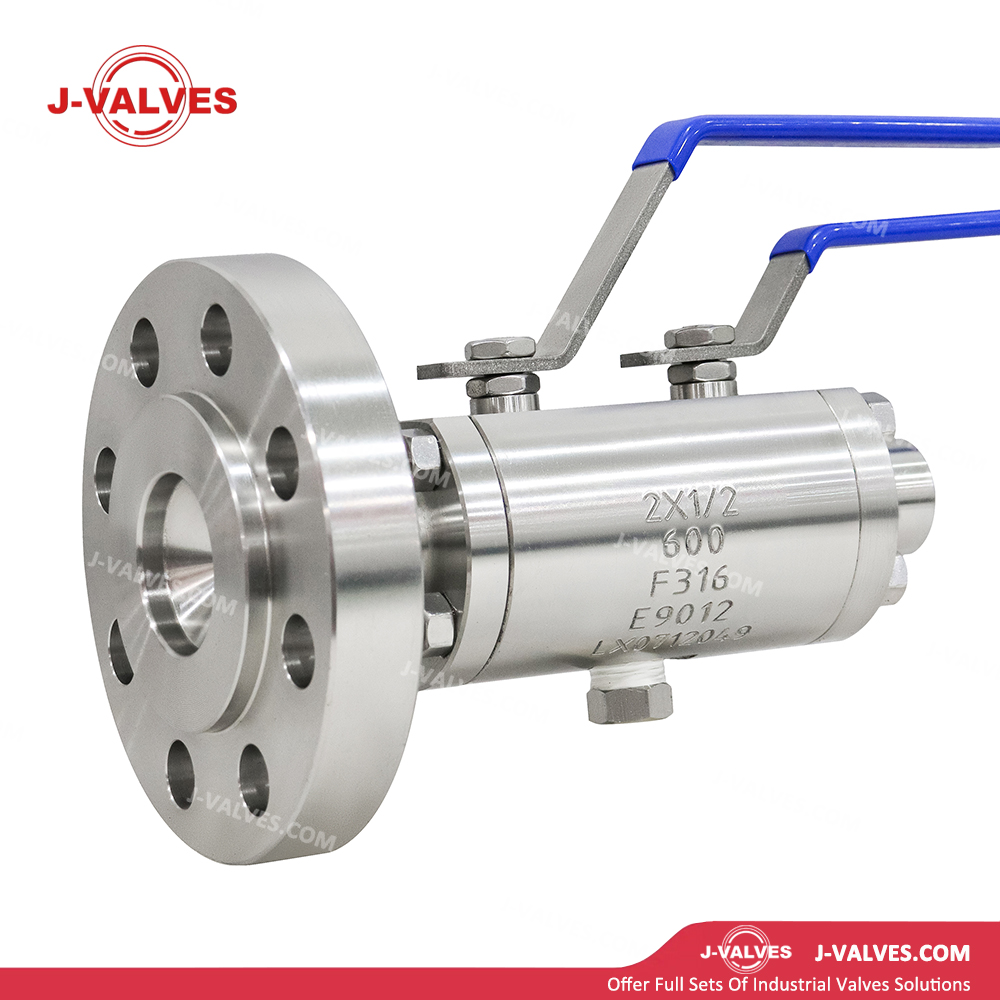 Quality Industrial Valve Product Made in China J-Valves 2*1/2′′ Flange&Thread Stainless Steel F316 600LB DBB Ball Valve