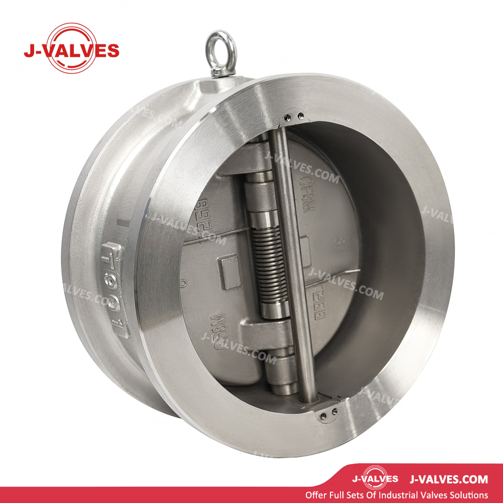 Quality Industrial Valve Product Made in China J-Valves Stainless Steel CF8m High Pressure Wafer Type Dual Double Plate Check Valve