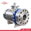 J-Valves Made in China ANSI Class 2500lb 8‘ ’ Stainless Steel F316/F304 Trunnion Mounted 3PC Flanged Ball Valve