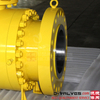 API 6D 3PC Flange Carbon Steel Trunnion Mounted Ball Valve