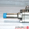 Stainless Steel Sock Weld Type Floating Ball Valve with Lengthened Welding