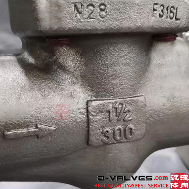 Swing Type 300# F316L Foregd Stainless Steel Flange Check Valve
