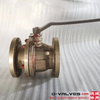 Bronze C95800 Lever Operated Foating 2PC Full Bore Flanged Ball Valve