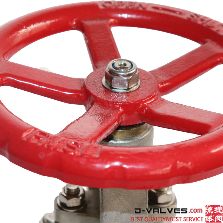 DIN DN50 PN16 A351 CF8 1.4308 stainless steel flange globe valve from ...