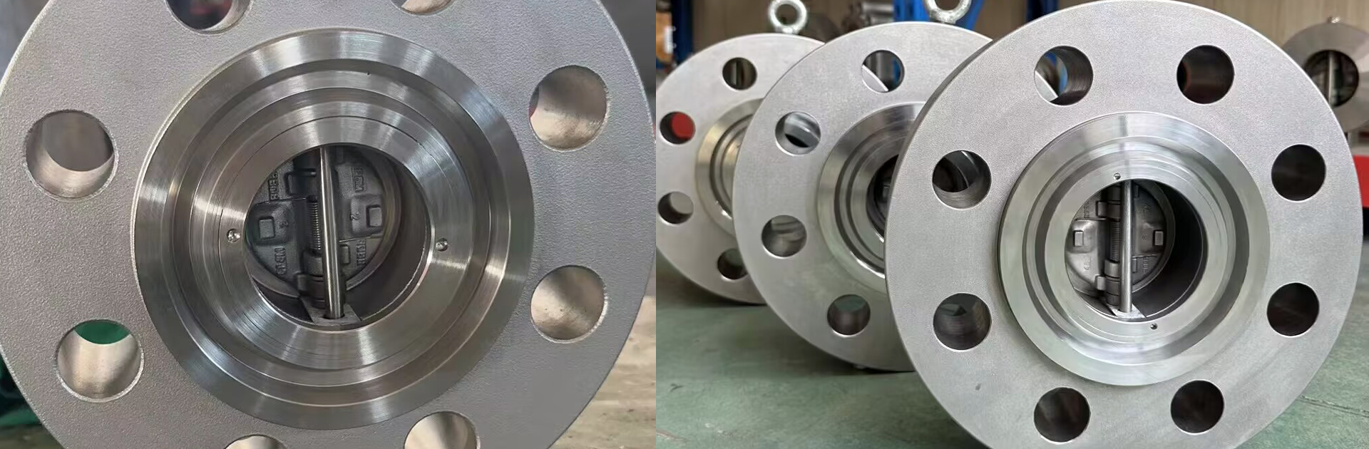 HIGH-PRESSURE DOUBLE PLATE CHECK VALVES