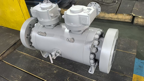 FORGED STEEL DBB TRUNNION BALL  VALVES