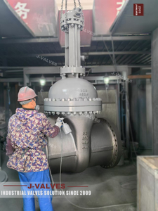 32-inch 300LB cast steel WCB wedge gate valve.jpg