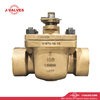 2" 150LB C95800 Top Entry Threaded Floating Ball Valve Full Port Low Resistance Design