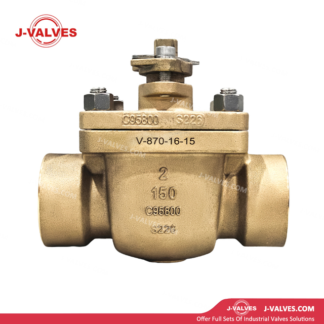 2" 150LB C95800 Top Entry Threaded Floating Ball Valve Full Port Low Resistance Design