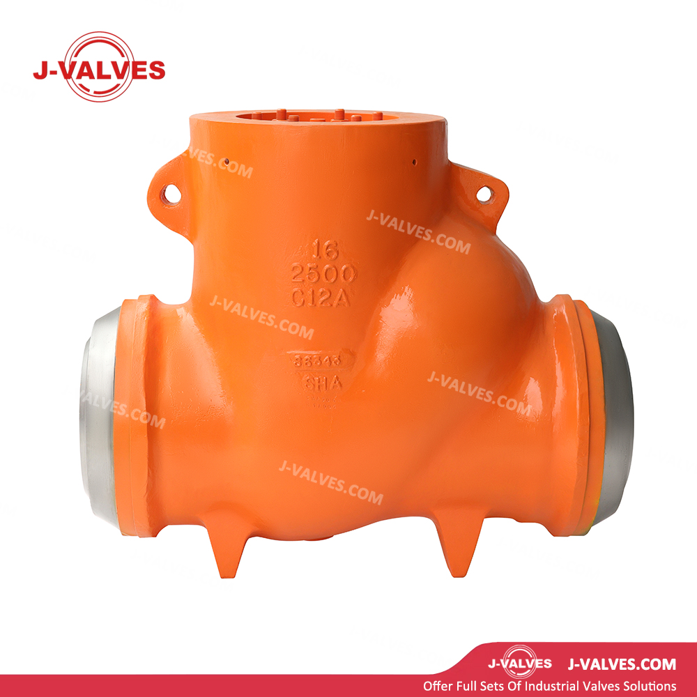 Quality Industrial Valve Product Made in China J-Valves 2500LB C12A High-pressure Butt-welding Self-sealing Swing Check Valve