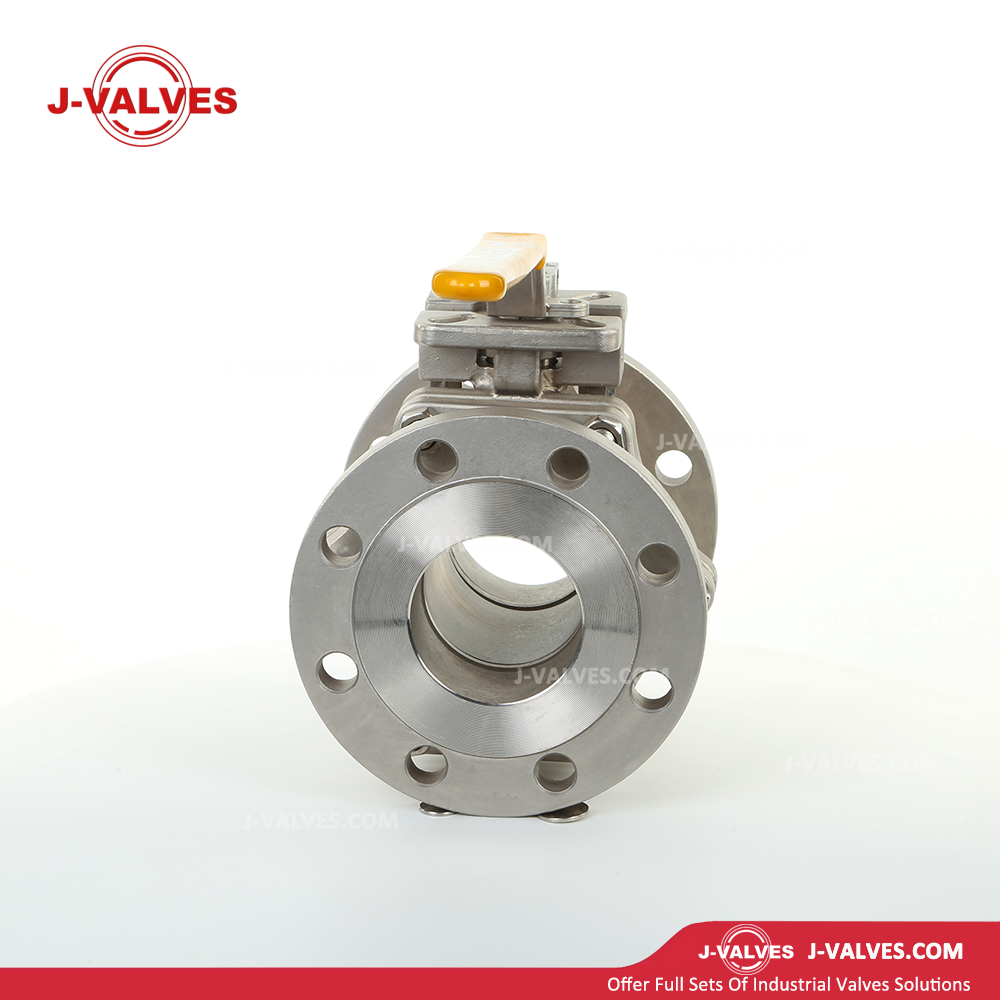 J-Valves China Stainless Steel CF8/CF8m ANSI 150 2PC Flange Manual/Electric /Pneumatic Solenoid Valve Ball Valve