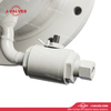 ASME B16.34 WCB Carbon Steel 2PC Flanged Trunnion Mounted Ball Valve with Double Vent Needle Valves